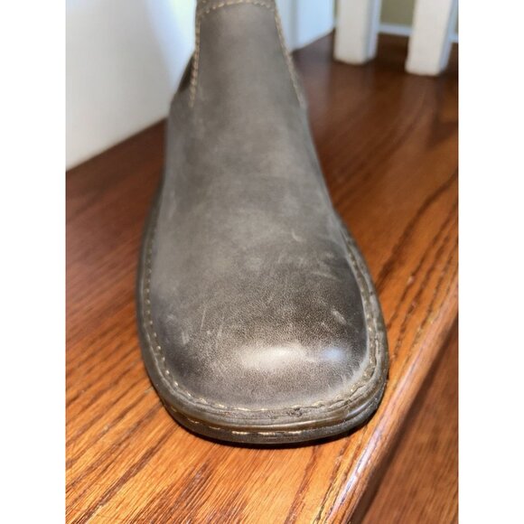 NEW Born Men's Hemlock Leather Boots Size 9.5 Brown Pull On Casual Fall Winter - Picture 12 of 13